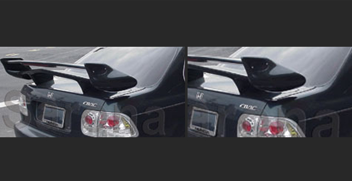 Custom Honda Civic Trunk Wing  Coupe & Sedan (1996 - 2000) - $325.00 (Manufacturer Sarona, Part #HD-064-TW)